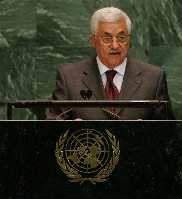 Den palæstinensiske præsident, Mahmoud Abbas,sagde i går i FN, at en ny regering vil anerkende Israel. 
