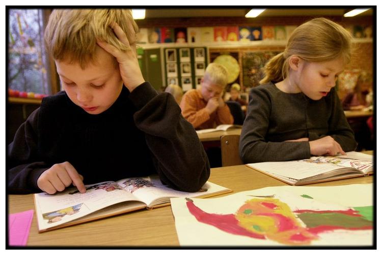9. klasseseleverne skal til eksamen i læsning til sommer. 