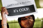THAILAND COUP PROTEST