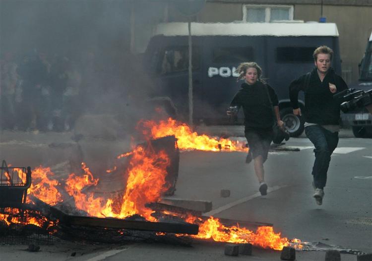 Ifølge demonstranterne var det politiets adfærd, der udløste balladen på Nørrebro. 