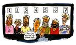 Muhammed som en af 'the usual suspects' - sammen med blandt andre Pia Kjærsgaard. 