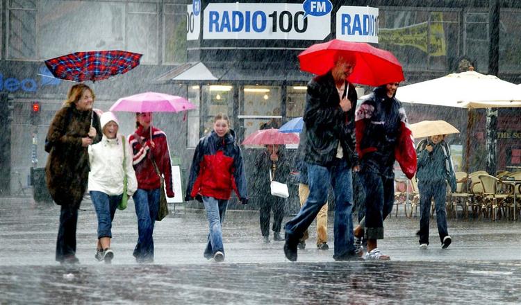 FAKTA: Københavnerne sjasker hvert år gennemsnitligt gennem to procent mere regn end resten af landet. 