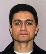 Muhammed Atta på et billede, offentliggjort umiddelbart efter angrebene mod World Trade Center og Pentagon, 11. september 2001. 