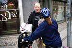 Så bliver der debatteret nyt design på Politiken med en fast abonnement. 