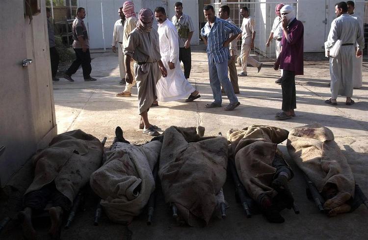 Volden i Irak kræver dagligt 100 dræbte, anslår FN. 