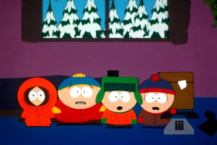 Tv-serien South Park måtte ikke vise profeten Muhammed. 