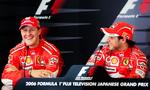 Michael Schumacher (tv.) har grund til at grine efter tidskørslen i morges. Til højre den hurtigste mand, holdkammeraten Felipe Massa. 