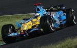 Fernando Alonso er tæt på et nyt verdensmesterskab med sejren i Japan. 