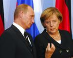 Ruslands præsident mødtes i dag med Tysklands kansler, Angela Merkel. Mordet på en journalist i Rusland var en del af dagsordenen. 