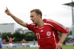 28-årige Dennis Rommedahl scorede til 1-0, da Danmark vandt med 2-0  i Island for fem uger siden. 