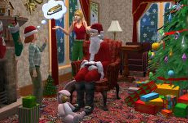 For 120 kroner kommer julemanden på besøg i 'The Sims 2' - men det er også stort set alt. Skuffende minimal udvidelse, men med stor hyggeværdi. 