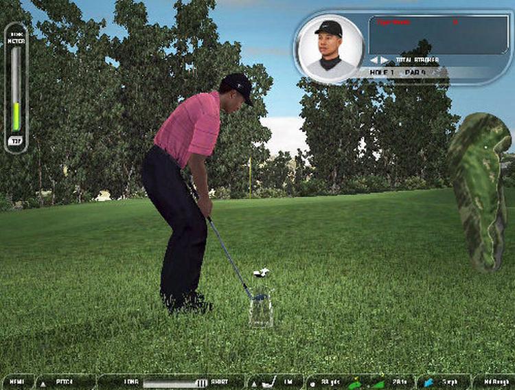 Den lille boks nederst i højre hjørne giver præcist info om ens seneste skud og er en stor hjælp, hvis man skal finde ud af, hvordan man kommer lidt tættere på med sit chips eller får et par ekstra meter ud af sit drive. 
