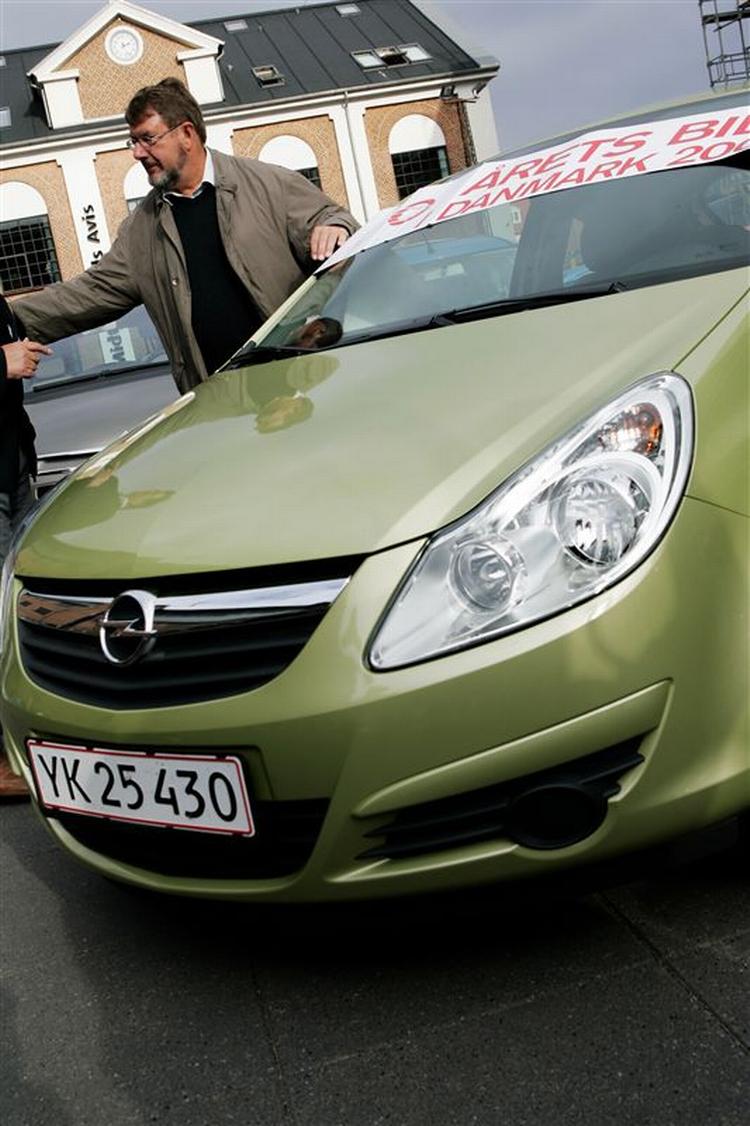Opel Corsa er kåret som Årets Bil i Danmark 2007. Det er første gang i 21 år, æren tilfalder Opel. 