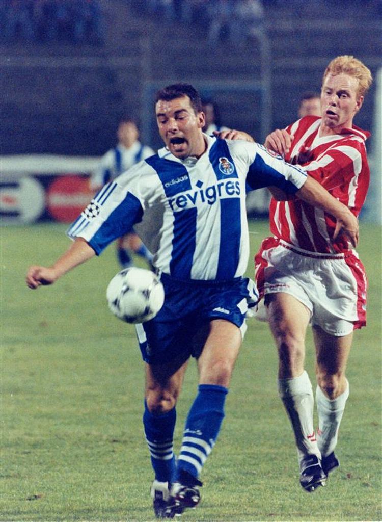Erik Bo Andersen og AaB sluttede i 1995 Champions League-deltagelsen som de startede: med et 2-0-nederlag på udebane. 