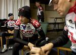 Ivan Basso og Bjarne Riis. 