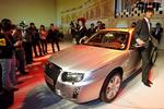 Rover 75 er grundlaget for denne nye model fra Shanghai-bilkoncernen SAIC. Nu hedder den bare Roewe 750. 