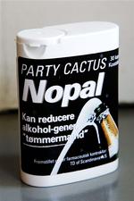 Markedsføringen af anti-tømmermændspillerne Nopal Party Cactus er uansvarlig, mener Forbrugerombudsmanden. 