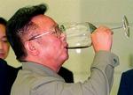 Nordkoreas leder Kim Jong Il er på andenpladsen over trusler mod verdensfreden. 