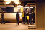 Brøndby fans smidt af toget på Høje Tåstrup station efter at have smadret en togvogn indvendig og forstyrret de andre passagerer på toget. 