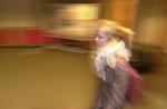 16% af børnene i 5. klasse oplever, at deres familie altid har travlt. Her optræder en pige, som også har oplevet stress i hverdagen. 