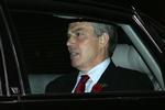 Blair forlader det britiske underhus efter afstemningen om Irak-krigen. 