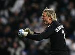 Jesper Christiansen havde flere gode redninger i kampen. Og så afdriblede han Wayne Rooney uden for feltet. 