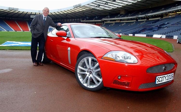 Skotske motorjournalisters favorit: Jaguar XK, som netop er blevet Årets Bil. 