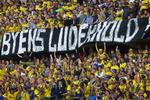 Tilrejsende Brøndby-tilhængere ved en kamp mod FCK i Parken med en saftig udmelding om modstanderne. Den går ikke på søndag. 