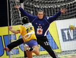 Karin Mortensen(her i en kamp fra det seneste VM) styrkede sit VM-kandidatur, med en stærk indsats mod Norge. 