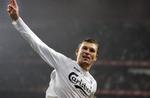 Marcus Allbäck har scoret til 2-0 mod Brøndby. 
