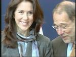 Kronprinsesse Mary i selskab med EU-udenrigskoordinator Javier Solana. 