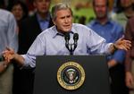 USA's præsident, George W. Bush, forsøger til det sidste at få de amerikanske vælgere til at stemme republikansk ved midtvejsvalget i dag. 