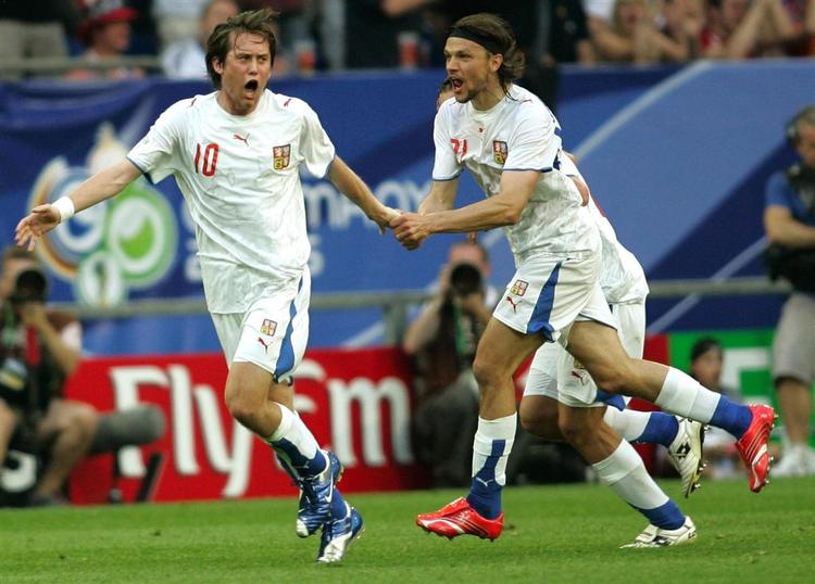 Tomas Rosicky og Tomas Ujfalusi er selvfølgelig med mod Danmark. 