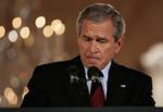 Præsident George W. Bush. 