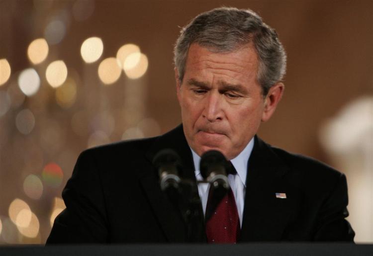 Præsident George W. Bush. 
