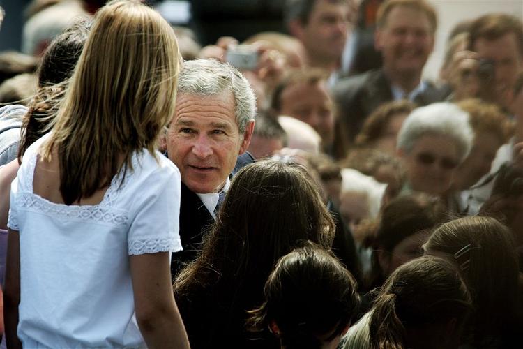 George Bush' politik kritiseres i den arabiske verden. 