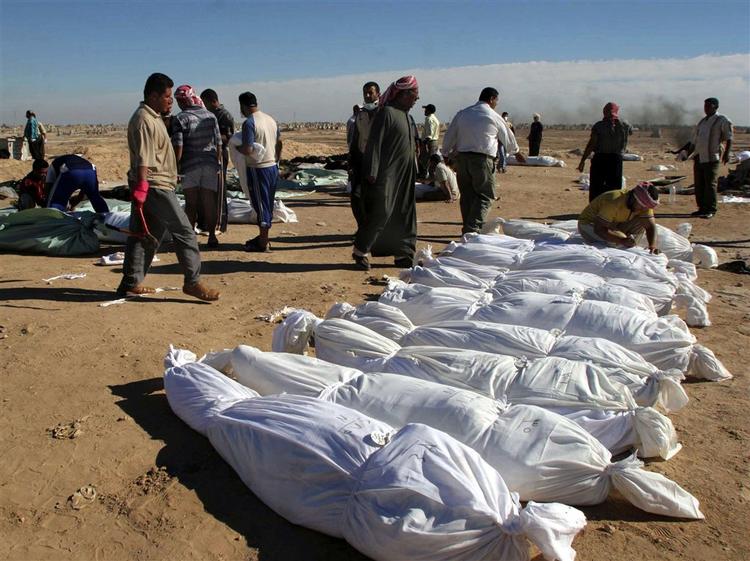 Situationen i Irak er blodig alvor for såvel soldaterne fra besættelsesstyrkerne som de lokale. 