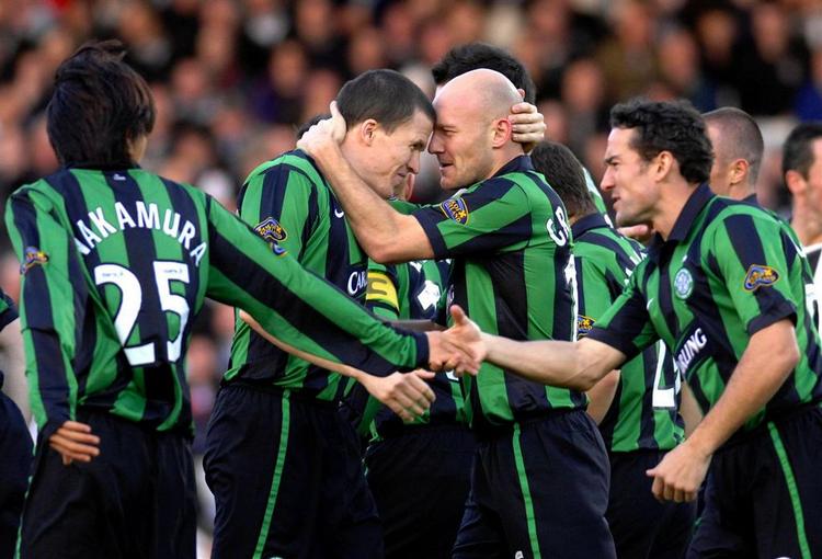 Thomas Gravesen var dagens mand for Celtic. 