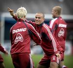 Mikkel Thygesen kan følge i faderen Poul-Eriks fodspor som landsholdsspiller. 