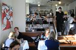Storbyhelle. Café Marius byder på både læ og ly og dejlig suppe.  Foto: Morten Langilde 