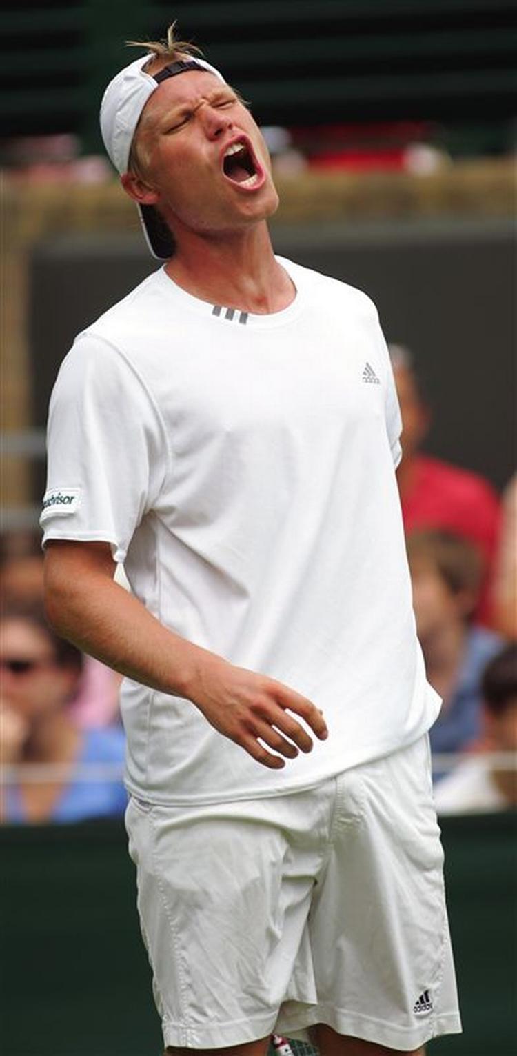 Kristian Pless vandt i Helsinki, selv om han er ramt af sygdom. 