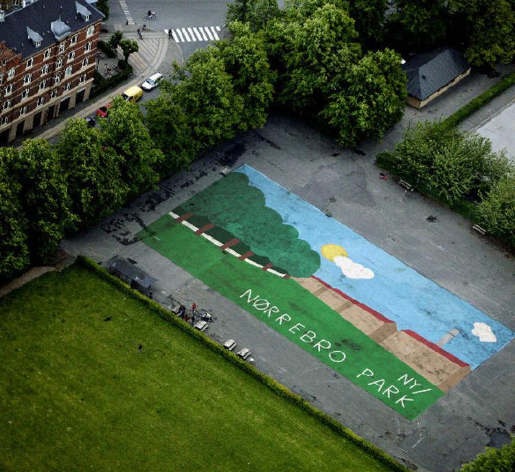 Inddragelse. Renoveringen af Nørrebroparken, hvor borgerne har været taget med på råd af Vej &amp; Park, skal danne forbillede for  kommende grønne åndehuller i  København.  Arkivfoto:  Jacob Ehrbahn 