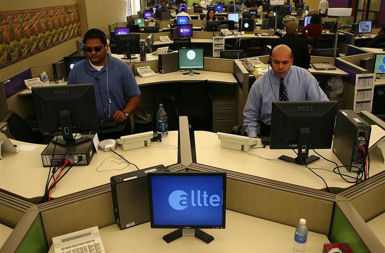 Call center-ansattes ører er udsatte. 