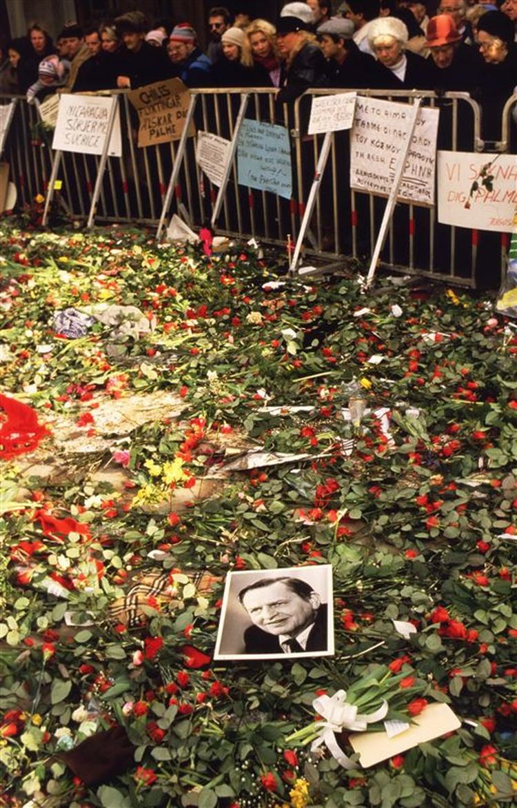 Der var svensk landesorg, da Olof Palme blev myrdet i 1986. 