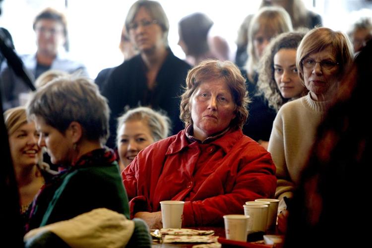 Filippinerne har ifølge en undersøgelse bedre gang i ligestillingen end danskerne - selv om emnet ofte er genstand for debat herhjemme. Her foto fra et debatmøde om ligestilling i København. 