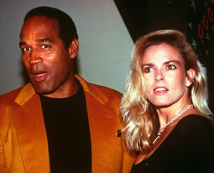 O.J. Simpson og Nicole Brown, tilbage i 1993. 