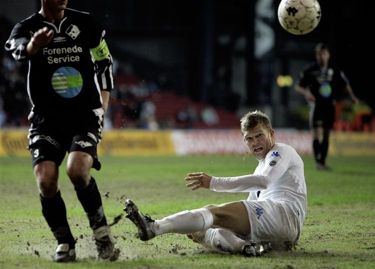 Marcus Allbäck, der scorede for FCK i kampen mod Randers FC. 