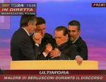 Silvio Berlusconi går omkuld. 