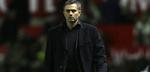 José Mourinho søndag eftermiddag på Old Trafford i Manchester. 