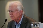 83-årige Jimmy Carter besøger Hamas. Han vil lytte og tale med alle parter i konflikten i Mellemøsten. 